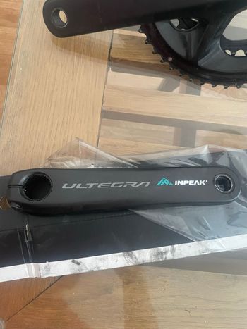 Used Shimano Ultegra R8100 Left Crank with Inpeak Powermeter 2026 bike — image 3 of 7