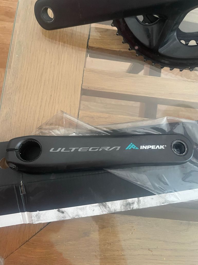 Used Shimano Ultegra R8100 Left Crank with Inpeak Powermeter 2026 bike — image 3 of 7