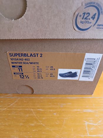 Used Asics Superblast 2 2025 bike — image 8 of 9