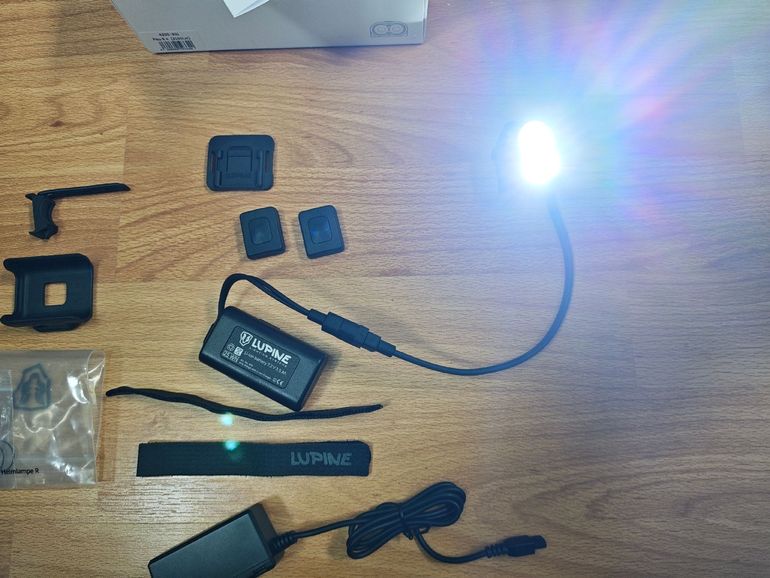 Used lupine Piko R4 2100lm Helmet Light bike — image 7 of 8