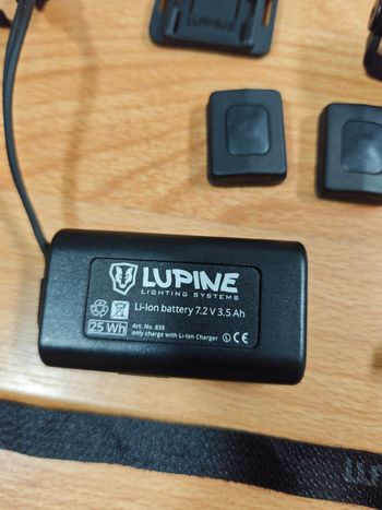 Used lupine Piko R4 2100lm Helmet Light bike — image 4 of 8