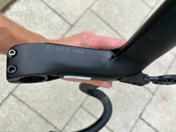 Used Black Inc Integrated Aero Barstem AB02 2025 bike — image 2 of 11
