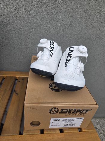 Used Bont Vaypor SL White bike