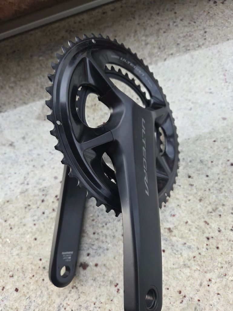 Used Shimano Ultegra R8100 Crankset 170mm 52/36 2026 bike — image 4 of 5