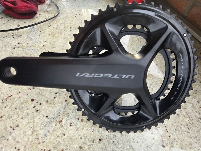 Used Shimano Ultegra R8100 Crankset 170mm 52/36 2026 bike — image 2 of 5