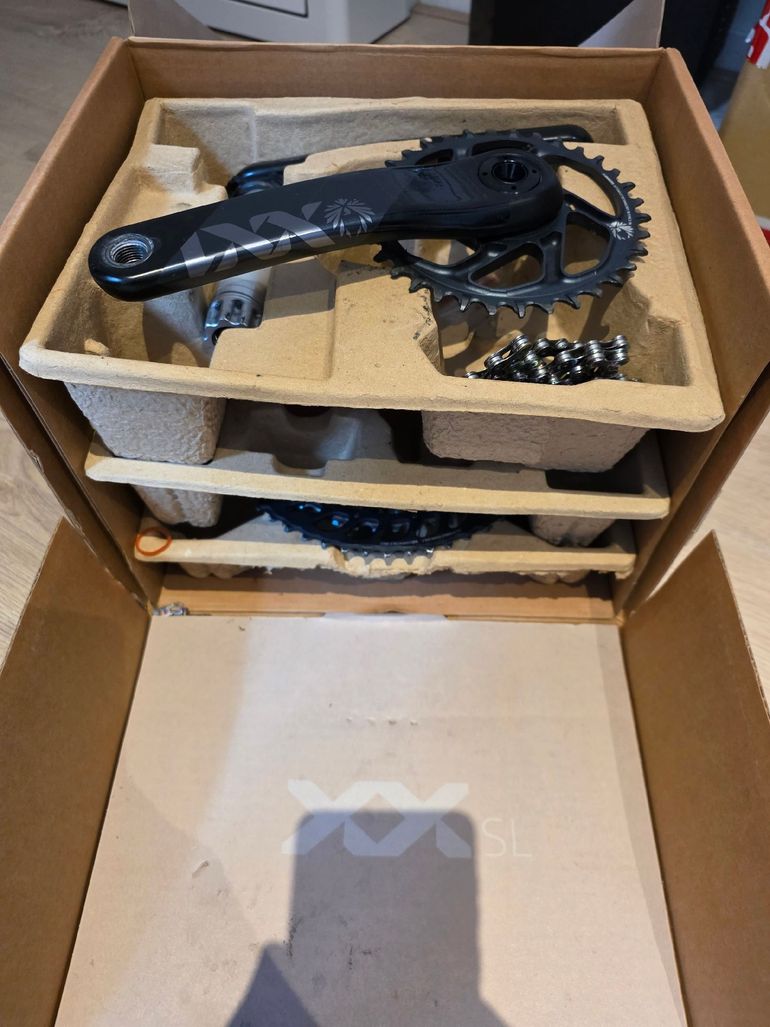 Used Sram XX SL Drivetrain 12s 2023 bike — image 2 of 12