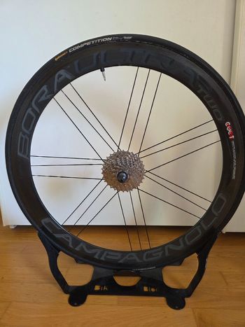 Used Campagnolo Bora Ultra Two Dark 50 Wheelset bike — image 2 of 5