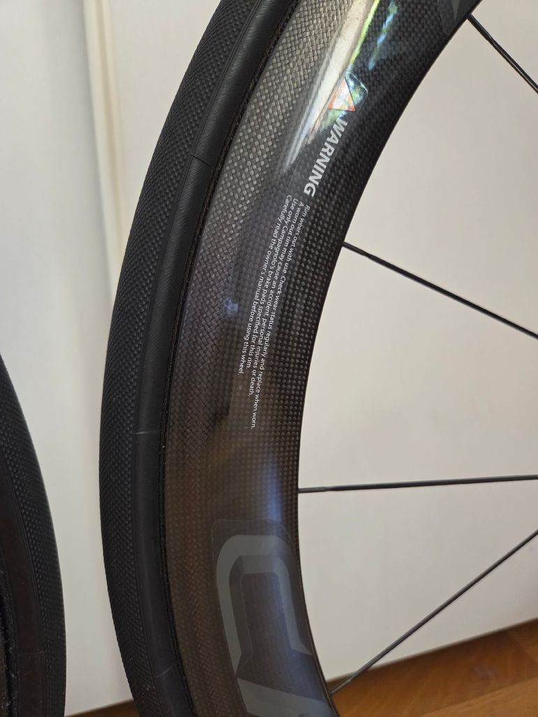 Used Campagnolo Bora Ultra Two Dark 50 Wheelset bike — image 5 of 5