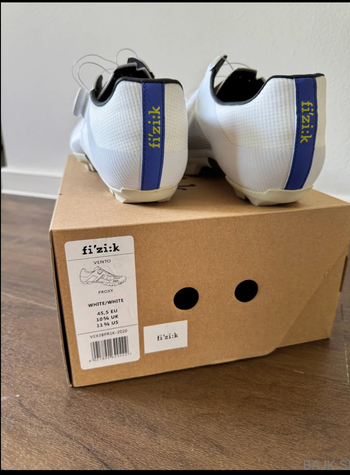 Used Fizik Vento Proxy Cycling Shoes White/White 2026 bike — image 2 of 3