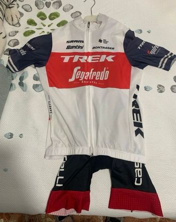 Used Castelli Santini Trek Segafredo Maillot and Bib Shorts 2023 bike