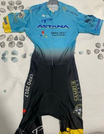 replica Astana Pro Team Expo 2017 Cycling Clothing usato