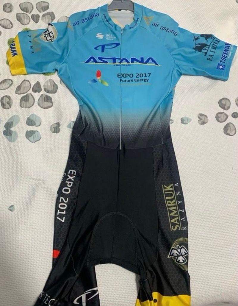replica Astana Pro Team Expo 2017 Cycling Clothing de segunda mano