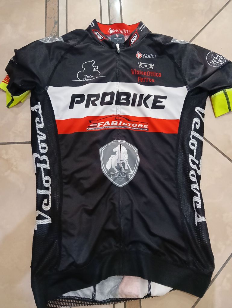 Used Nalini Team Pro Bike Jersey tg XL bike — image 1 of 5