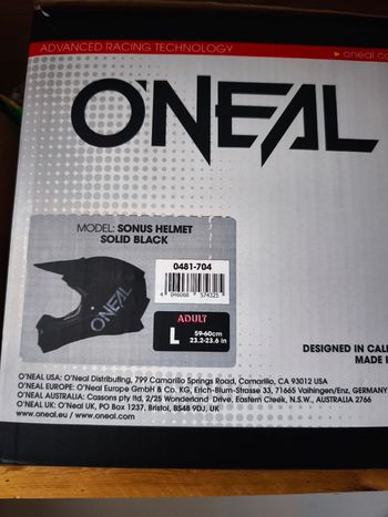 Used O‘neal Sonus Solid Helmet 2026 bike — image 4 of 4