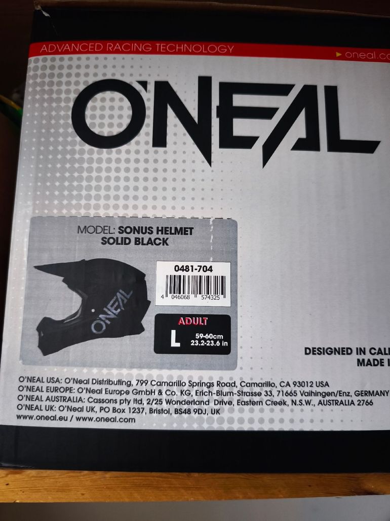 Used O‘neal Sonus Solid Helmet 2026 bike — image 4 of 4