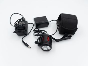 Used Longus Flash 1600 4F Front Light + Li-Ion Battery bike