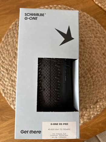 Used Schwalbe G-One RS Pro 2026 bike