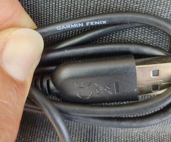 Used Garmin Fenix Charging Cable bike — image 2 of 5
