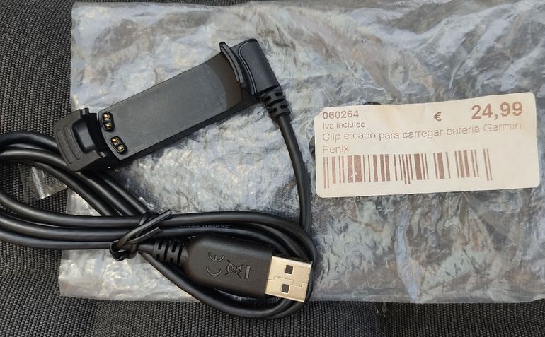 Used Garmin Fenix Charging Cable bike — image 5 of 5