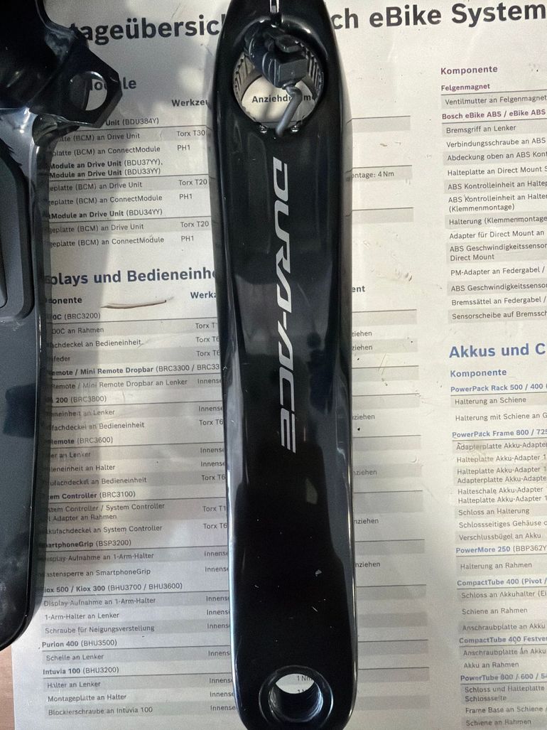 Gebrauchtes Shimano Kurbel Powermeter 2025 bike — Bild 3 von 4