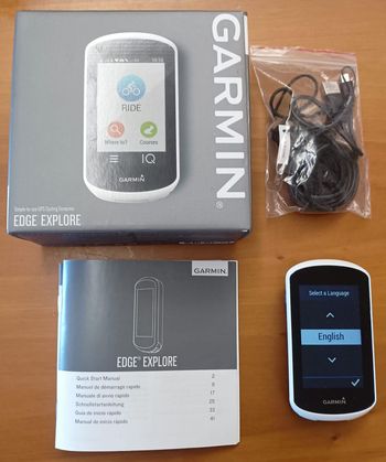 Used Garmin Edge Explore GPS Computer bike