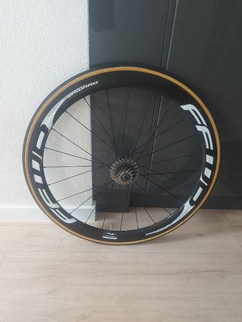 Used Ffwd F4R Carbon Tubular Wheelset 2022 bike — image 2 of 9
