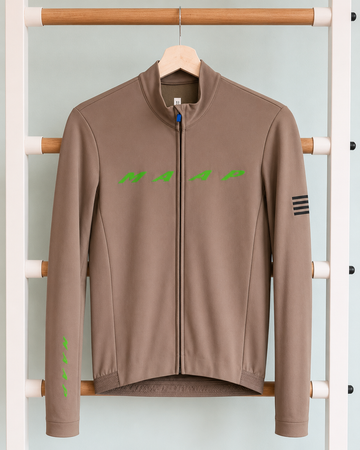 Gebrauchtes MAAP Evade Thermal Long Sleeve Jersey 2.0 Fungi Cycling Clothing