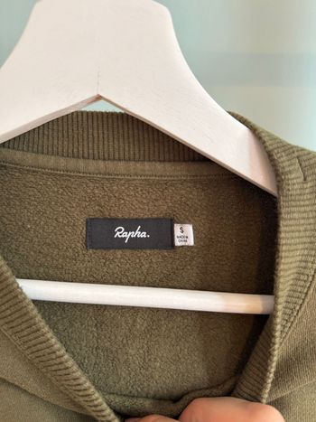 Used Rapha Logo Sweatshirt – Dark Olive bike — image 3 of 5