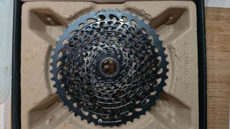 Tweedehands Sram X01 GX1295 12s 10t-50t XD Sprocket 2022 Drivetrain & Pedals