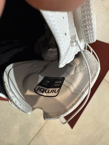 Used Nimbl Urano Gravel Shoes White 41 bike — image 4 of 4