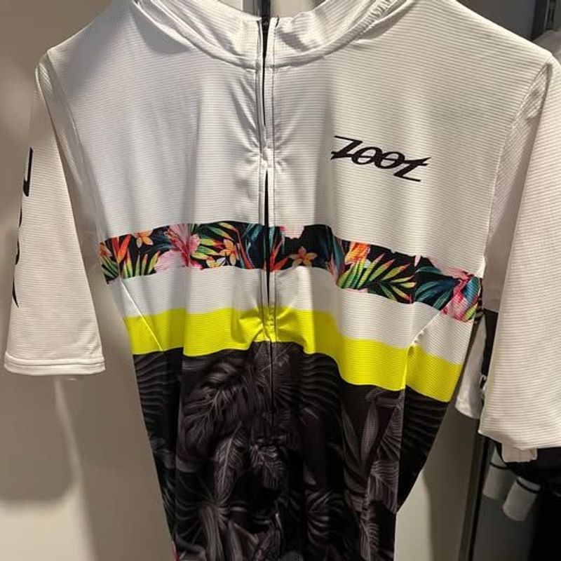 Used Zoot Men's LTD Aero Jersey - Aloha Always 2021 Cycling Clothing