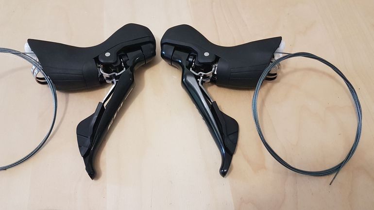 Tweedehands Shimano 105 ST-R7020 2x11S Flatmount bike — afbeelding 4 van 14