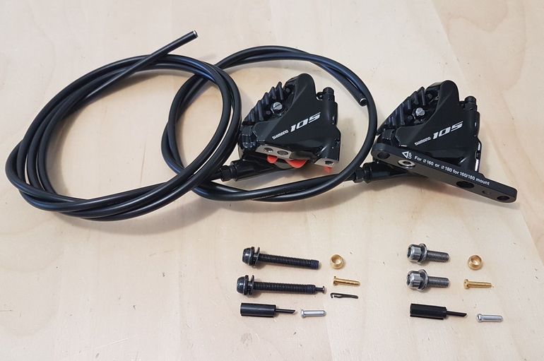 Tweedehands Shimano 105 ST-R7020 2x11S Flatmount bike — afbeelding 6 van 14