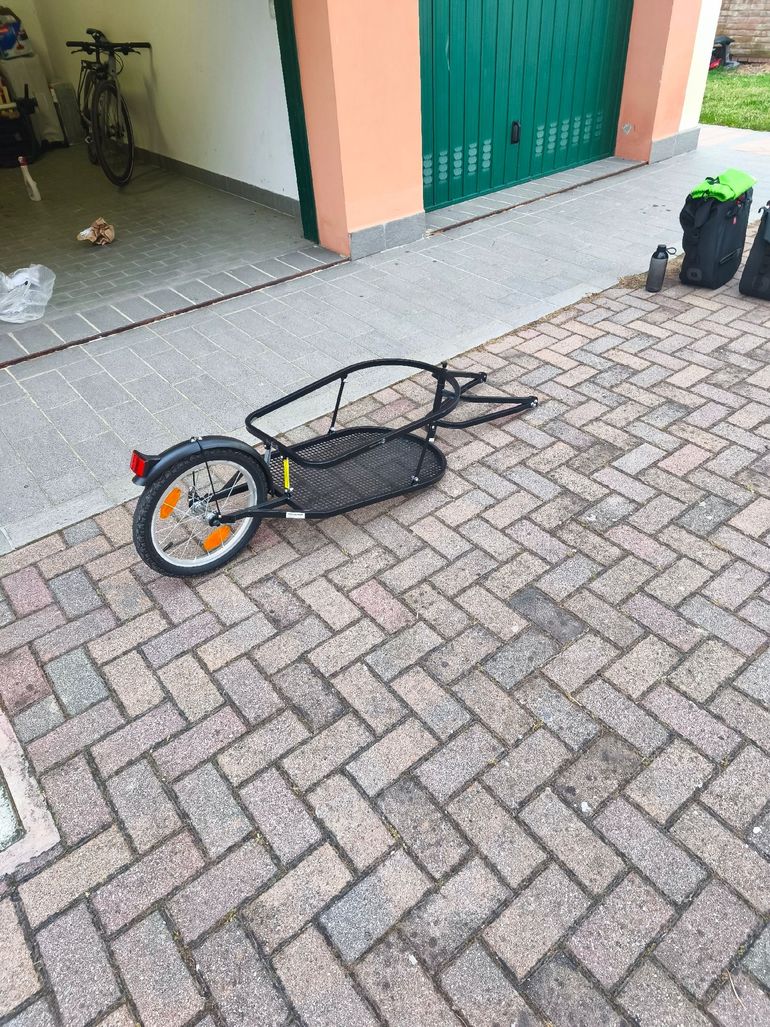 Used M wave Single Track 40 Bicycle Luggage Trailer 2026 bike — image 6 of 7