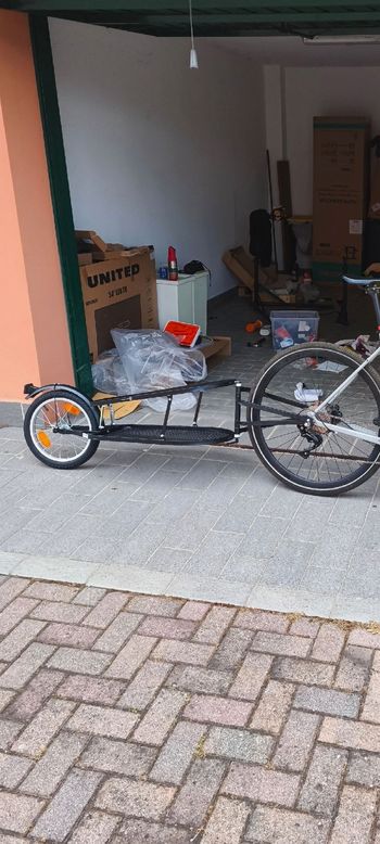 Used M wave Single Track 40 Bicycle Luggage Trailer 2026 bike