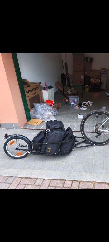 Used M wave Single Track 40 Bicycle Luggage Trailer 2026 bike — image 2 of 7