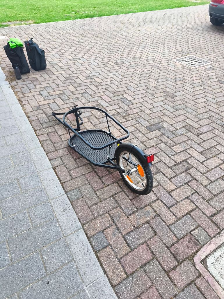 Used M wave Single Track 40 Bicycle Luggage Trailer 2026 bike — image 3 of 7