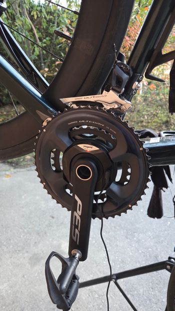 Used Magene PES P515 Power Meter Crankset 165mm 2025 bike