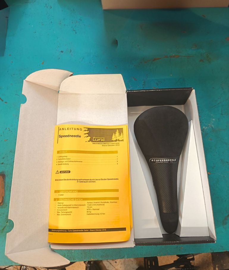 Used Tune Speednedle Alcántara Saddle bike — image 1 of 7