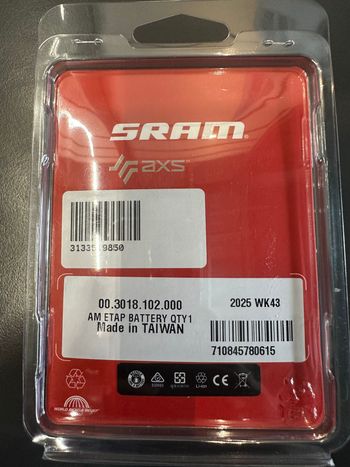 Used Sram AXS Battery 2026 bike — image 2 of 2