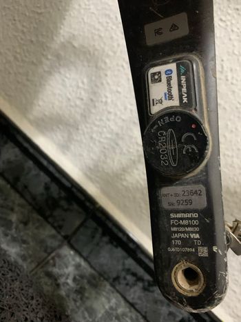 Used InPeak Potenciómetro Shimano XT (BIELA IZQUIERDA) bike