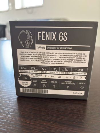 Used Garmin Fēnix 6S GPS Watch 2026 bike — image 7 of 7