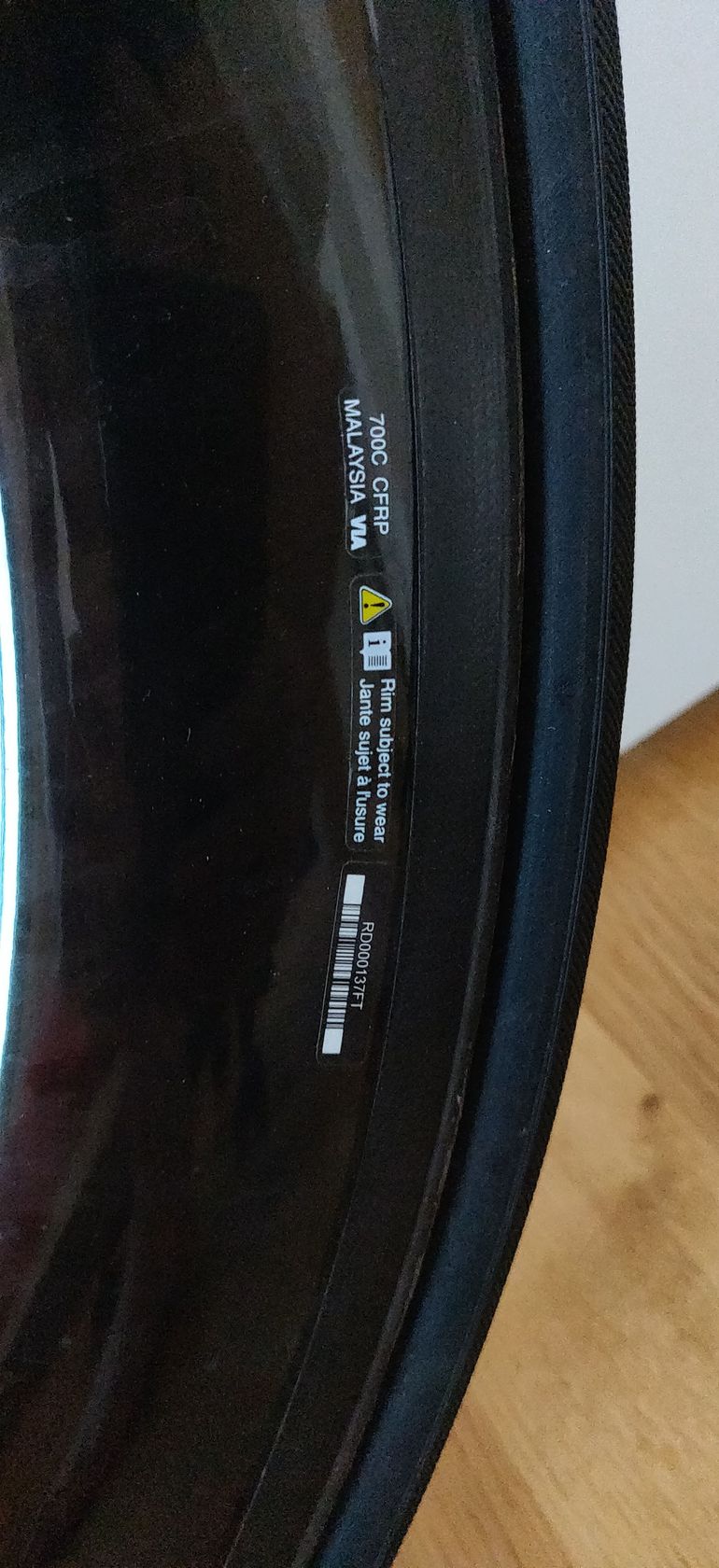 Used Shimano DURA-ACE C60 Tubeless WheelSet bike — image 8 of 8