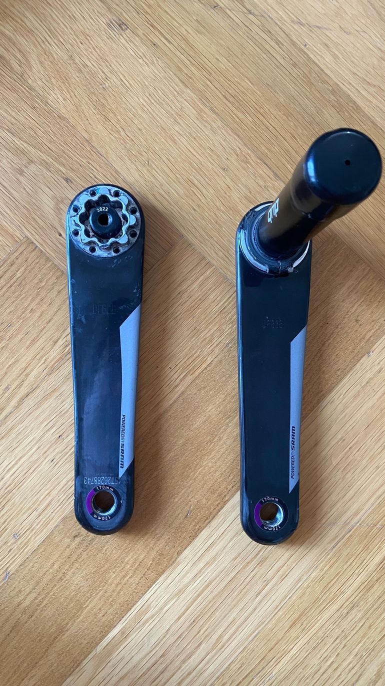 Used Sram Quarq DUB Crankset 8-Bolt bike — image 3 of 6
