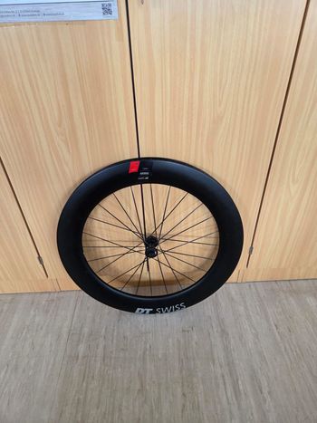 Used Dt Swiss ARC 1100 DICUT 80 Vorderrad 28" Carbon Clincher QR 100 schwarz 2025 bike