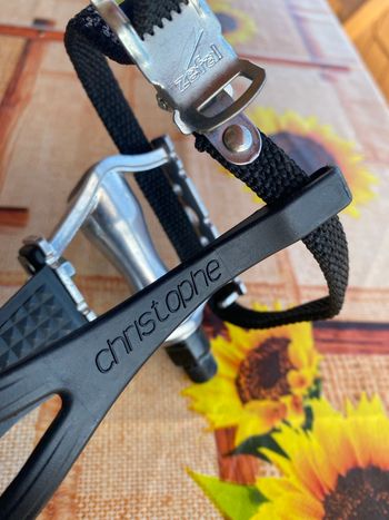 Used Vp Components Vintage VP-386 Pedals with Toe Clips and Straps bike — image 8 of 13