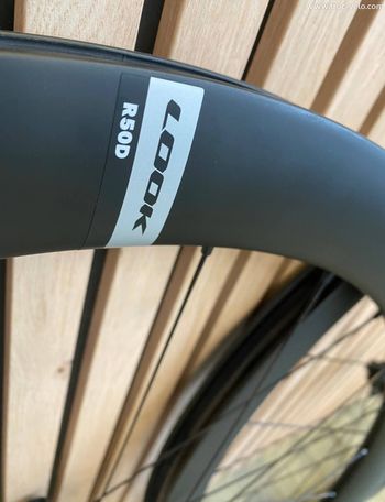 Used Look Roues Carbone R50D neuve tubeless ou chambre à air bike — image 3 of 4