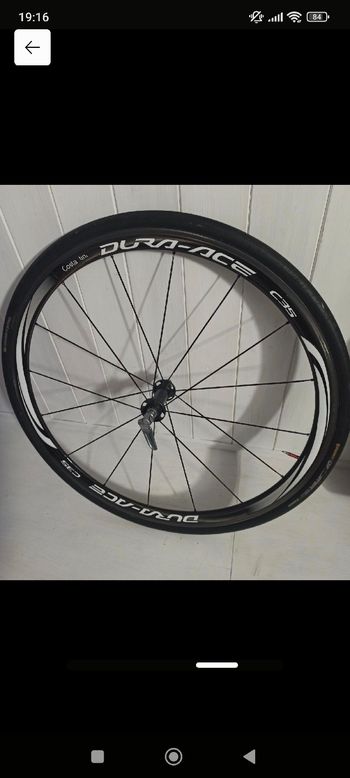 Used Shimano Dura-Ace WH-9000 C35 Wheelset 2020 bike — image 7 of 8
