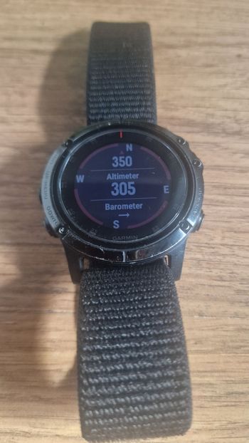 Used Garmin fēnix 5X Plus GPS Watch bike — image 4 of 6