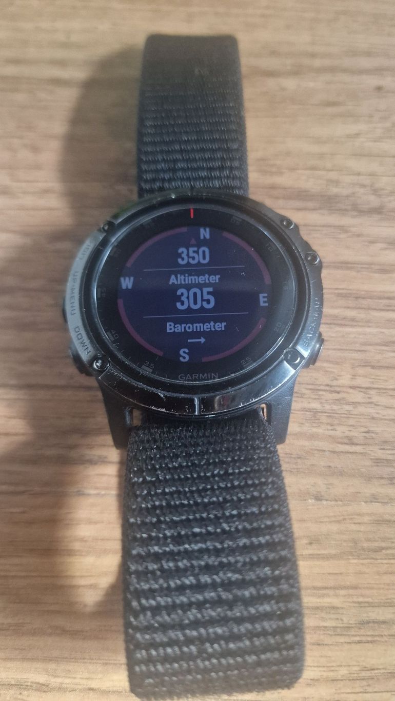 Used Garmin fēnix 5X Plus GPS Watch bike — image 4 of 6